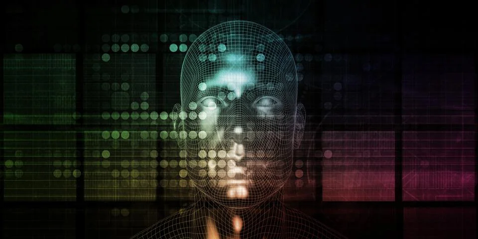 AI Processing Education Deep Learning 스톡 사진
