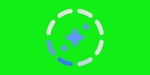 AI Processing Status Progress Ring Animation Stock Footage 332628476