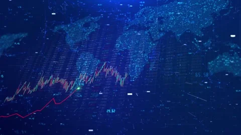 AI Processor Chip Data Energy Flow Digital Technology Artificial intelligence ch 库存影片 341887956