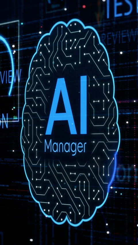 AI project management Stock Footage 336308258