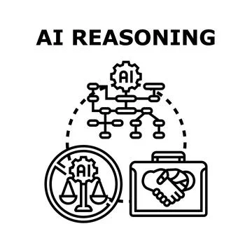 Ai reasoning concept developing ethical technology and business イラスト素材