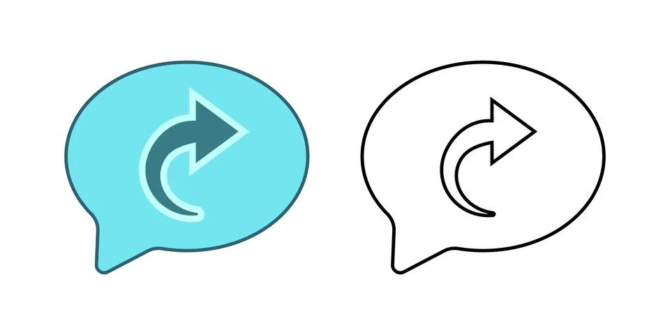 AI response mode Stock Illustration