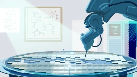 Ai Robotic Welding Machine - High Quality Stock Footage Stock Footage 310736295