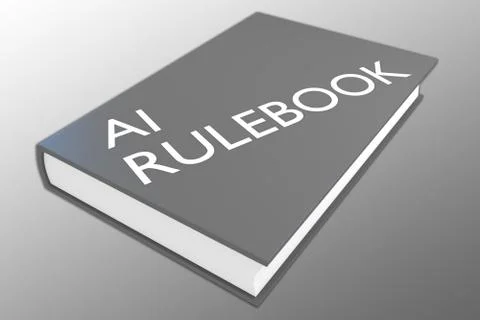 AI Rulebook concept Stock Illustration