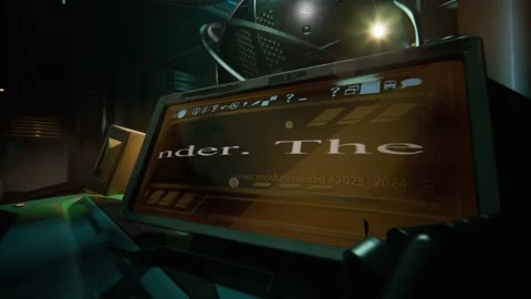 Ai says You must surrender. The curfew has begun 01 Vídeo Stock 258334967