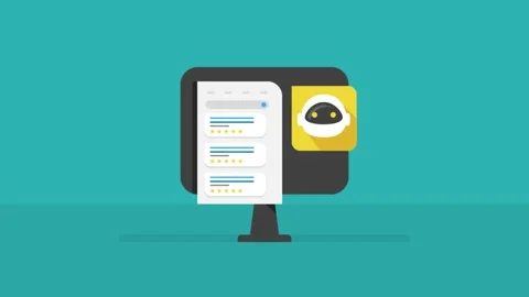 AI search analytics platform delivering website visibility and ranking. Stock Footage 340452664