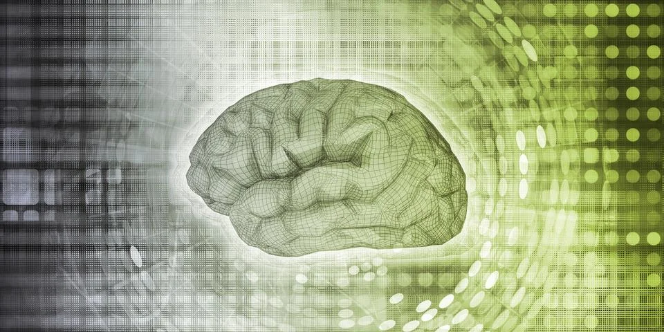 AI Security Software Stock Illustration