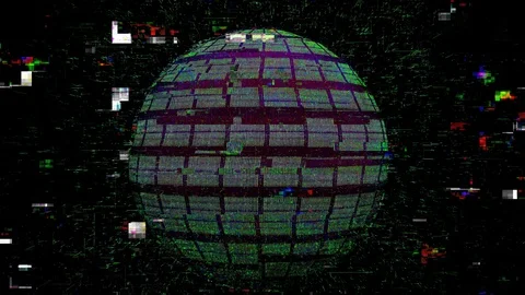 Ai series |  Exponential Growth of Data | error, glitch and Overload Stock Footage 102159772