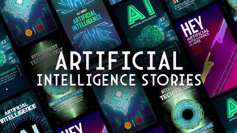 AI Stories 库存 After Effects