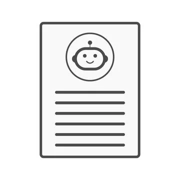 AI summary mode Stock Illustration