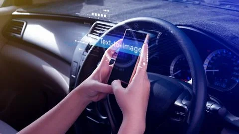 Ai tech Text to image, virtual graphic with AI, Artificial Intelligence, us.. 写真素材
