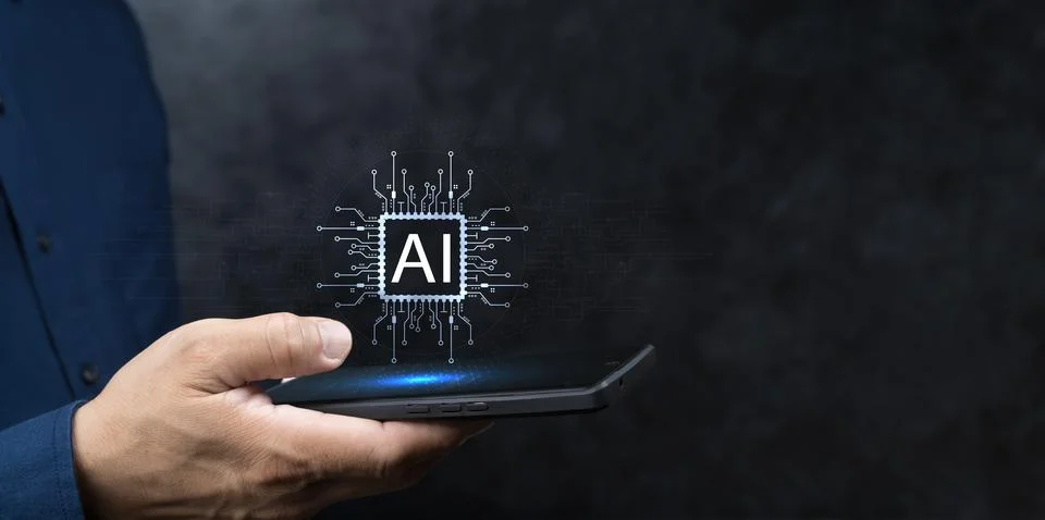 AI technology concept, artificial intelligence technology for technology sm.. Stock Photos