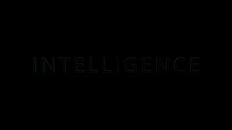 Ai technology concept exploring graphic text intelligence in a digital Stock Footage 319628444