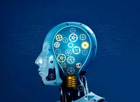 AI technology, deep learning, artificial intelligence assistant workflow sy.. Stock Photos