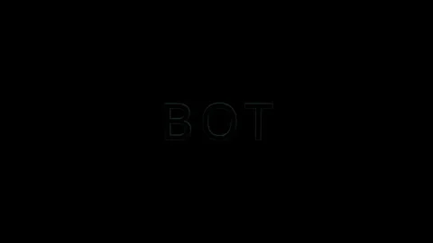 Ai technology graphic text concept action visualizing bots in a futuristic Stock Footage 319525350