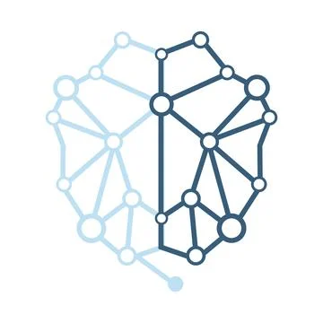 AI technology icon vector design for UI creation, artificial intelligence i.. Stockillustratie