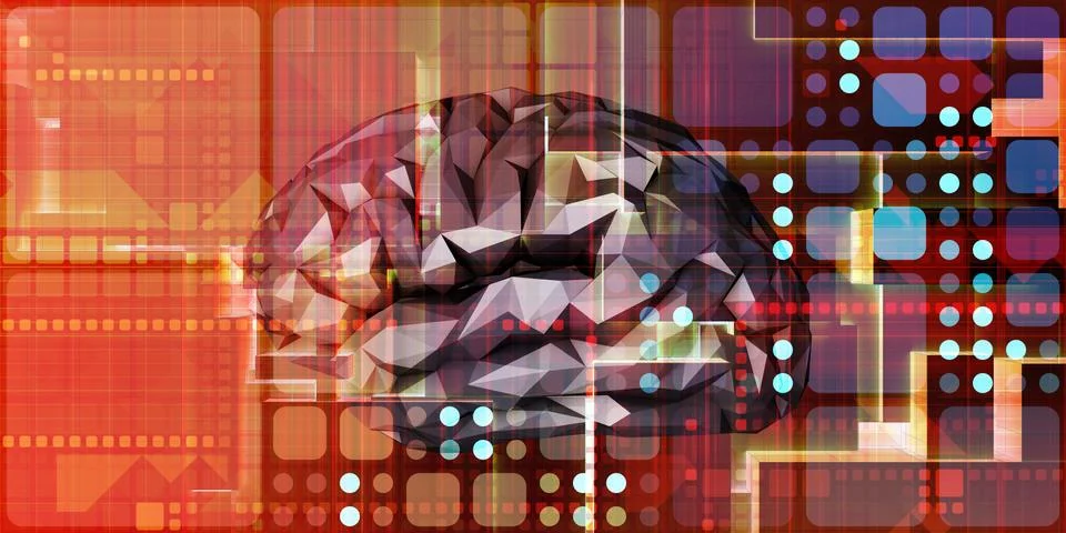 AI Technology 스톡 일러스트