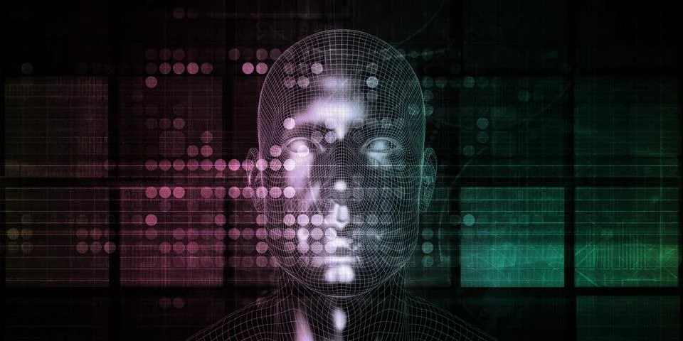 AI Technology 스톡 일러스트