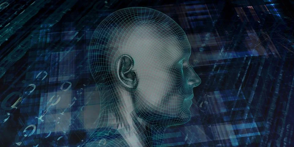AI Technology 스톡 일러스트