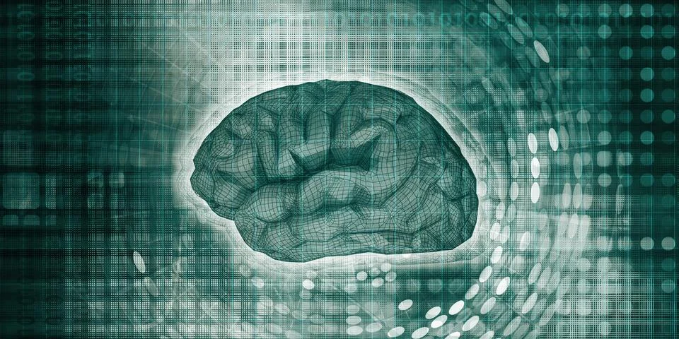 AI Technology 스톡 일러스트