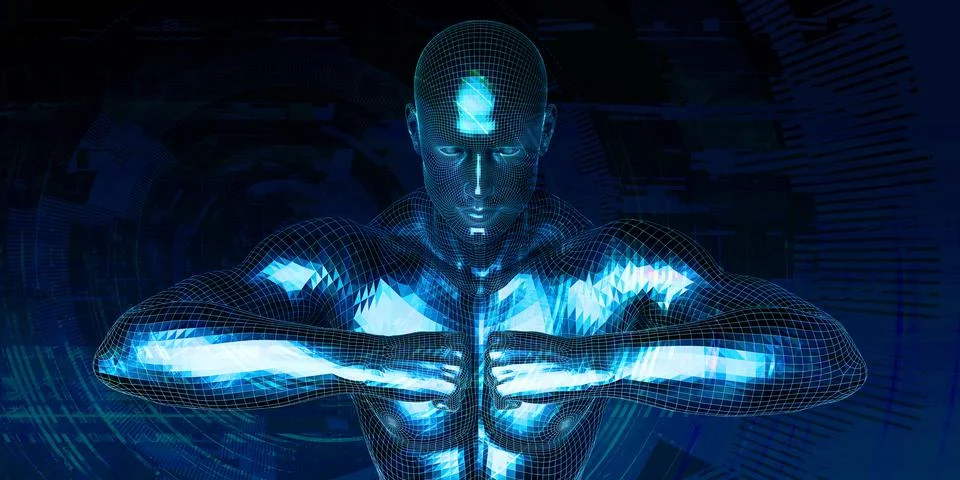 AI Technology 스톡 일러스트