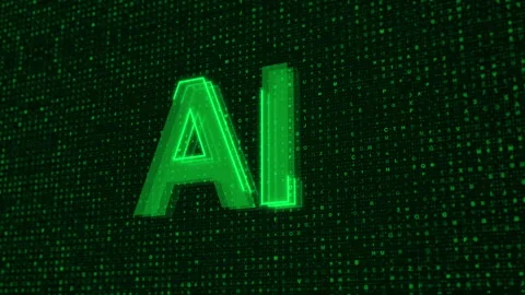 AI Technology Innovation and digital code concept Stock Footage 340606600