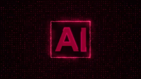 AI Technology Innovation and digital code concept Stock Footage 340606678