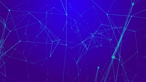 Ai technology, robotic system, molecule of chemical, atom cell plexus and Stock Footage 278047104