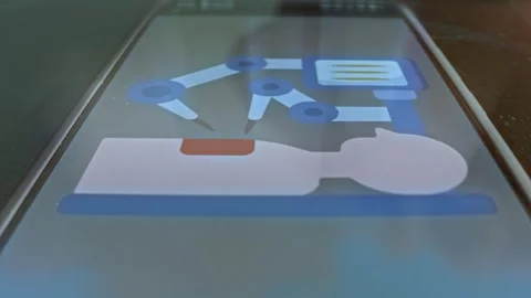 AI technology in Surgery presentation Stock Footage 304235254