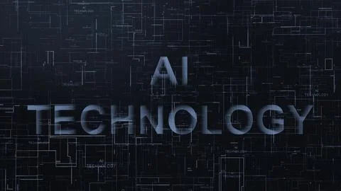 AI technology text data line background 스톡 일러스트