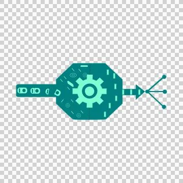 AI Tokenization and Data Processing Pipeline Diagram with Vector Embeddings Stock-Illustration