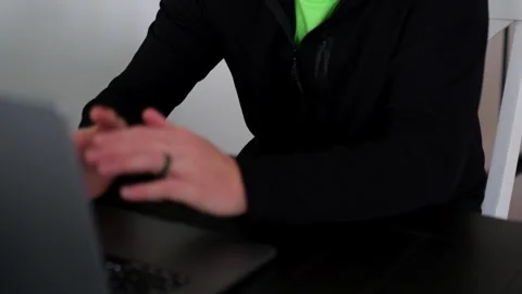 AI Vibe Coder Builds Billion Dollar Apps at Home Video stock 332567668