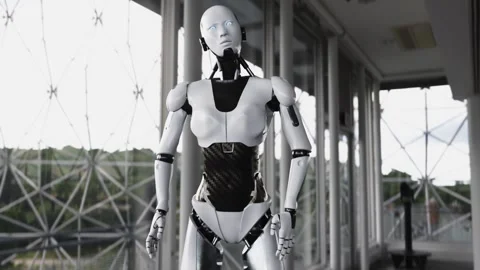 AI in the workplace, High Quality 4K Animation Stock Footage 242639082