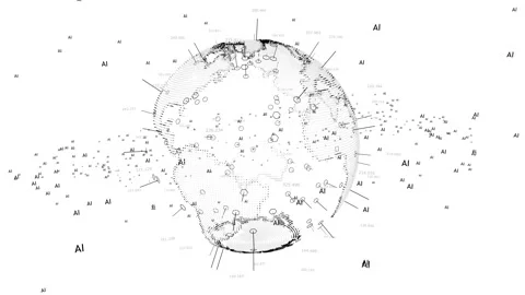 AI world 02 Video stock 305476699
