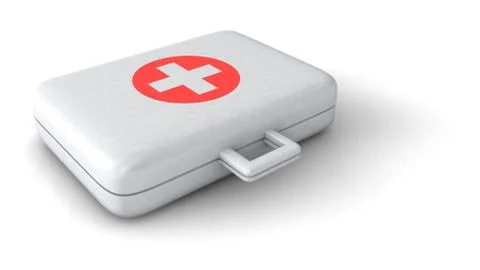 A aid kit Stock Illustration