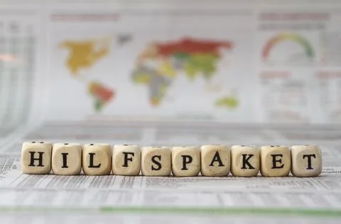 Aid package Stock Photos