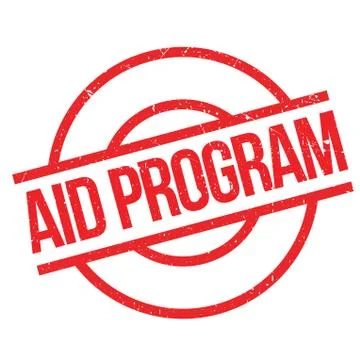 AID Program rubber stamp イラスト素材