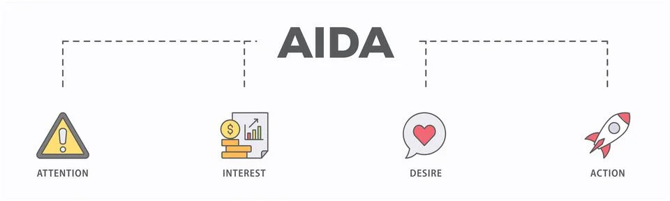 AIDA Stock Illustration