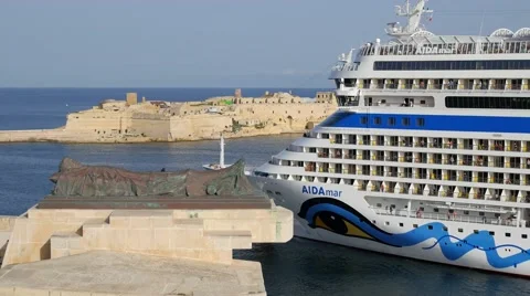 AidaMar, Valletta, Malta 스톡 동영상 42807526