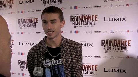 Aidan Sheldon at Holy Moses Premiere at Raindance Film Festival in London  Stock Footage 101204213