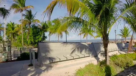 Aids memorial in key west florida Stock Footage 41869788