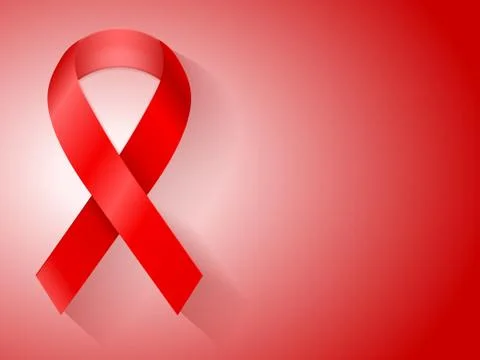 Aids ribbon Stock Illustration