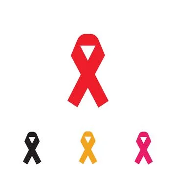 Aids ribbon Stock Illustration