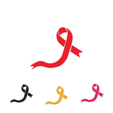 Aids ribbon Stock Illustration