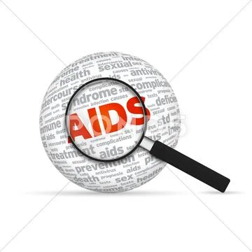 Aids sphere Stock Illustration