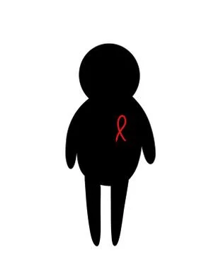 AIDS Tape Stock Illustration