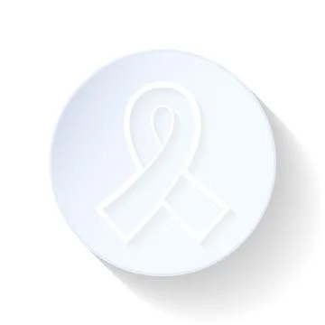 AIDS thin lines icon Illustrazione stock