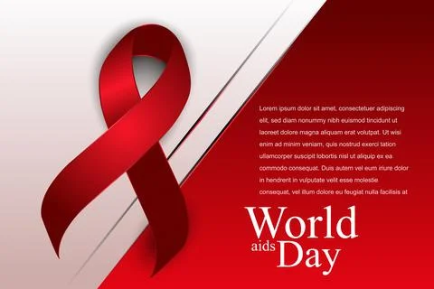 Aids world day Stock Illustration