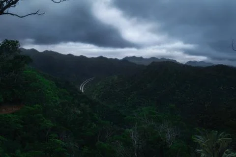 Aiea Loop Trail Stock Photos