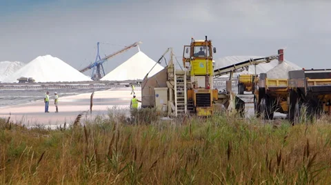 Aigues mortes, salterns Stock Footage 33204820